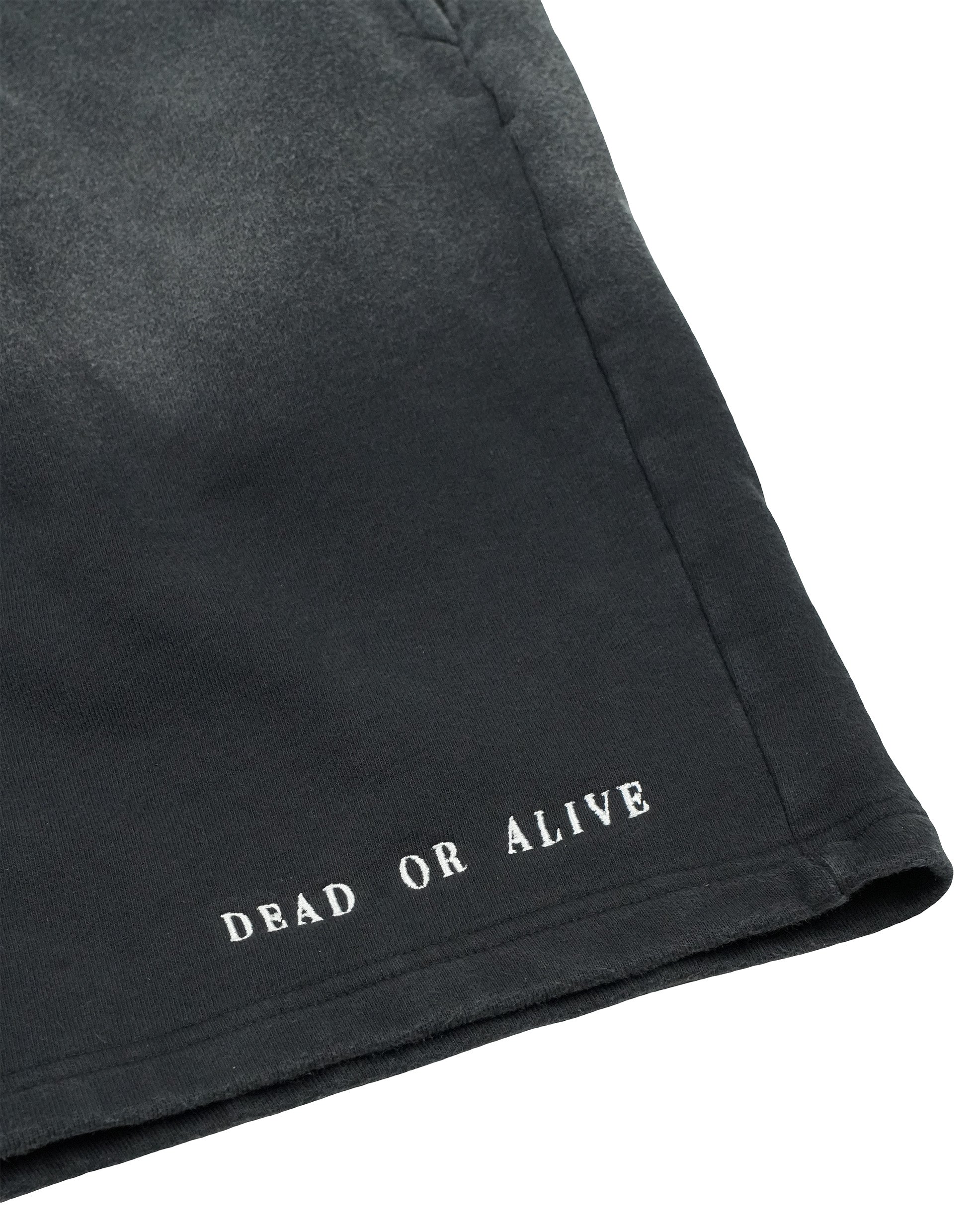 WHITE BEARD COTTON SHORTS