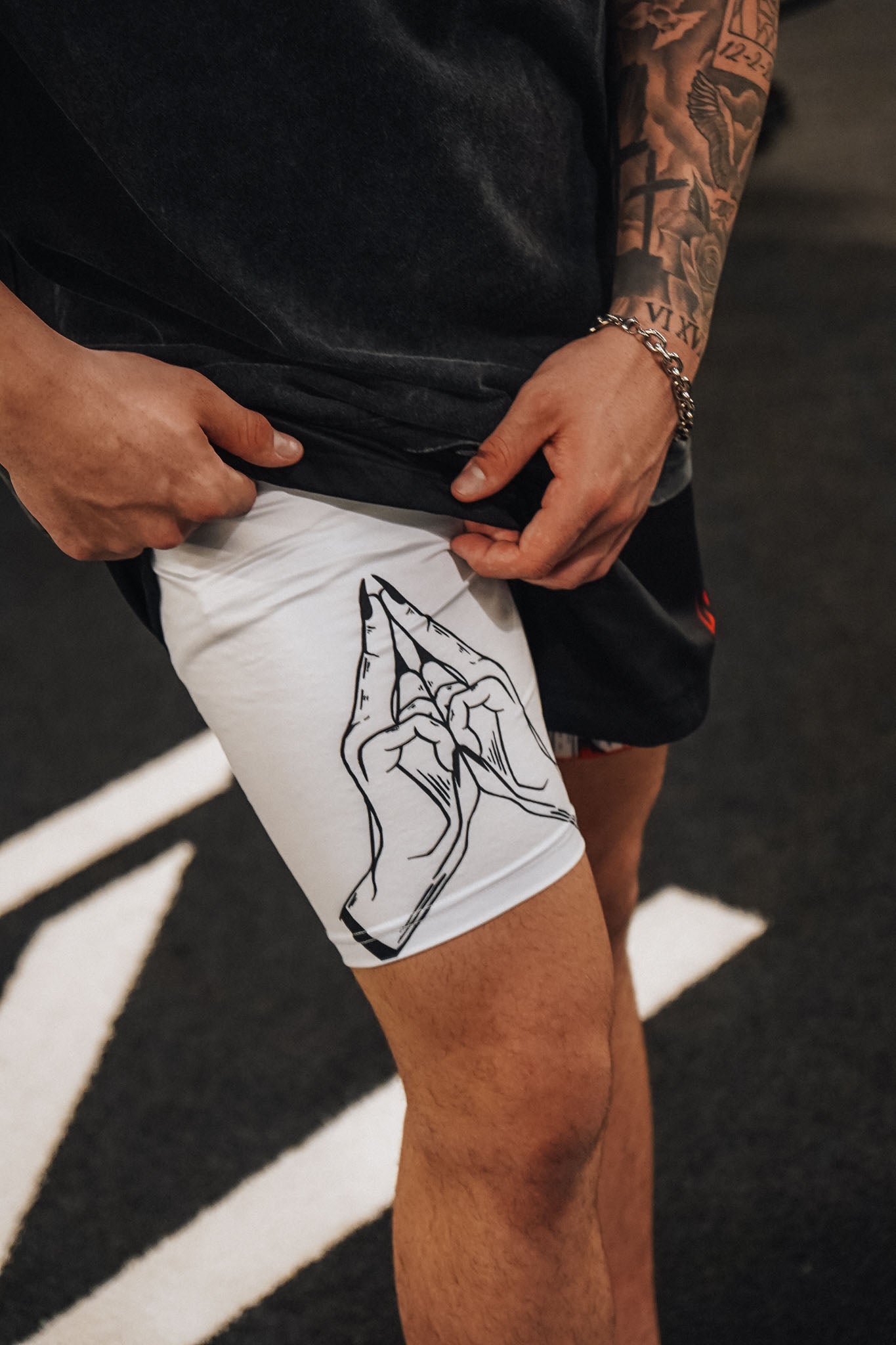 MALEVOLENT SHRINE PERFORMANCE SHORTS ANIQI