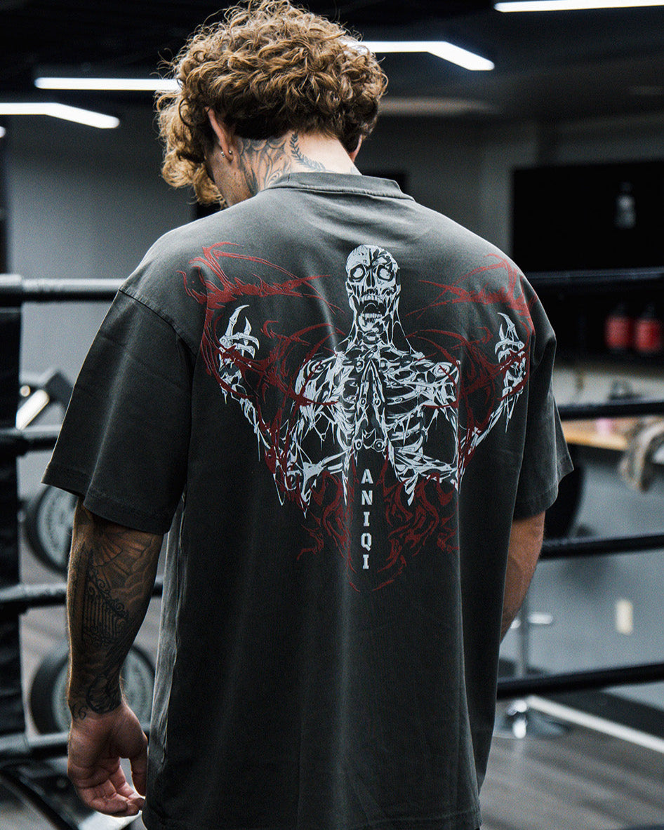 SUSANOO ACID WASH TEE ANIQI