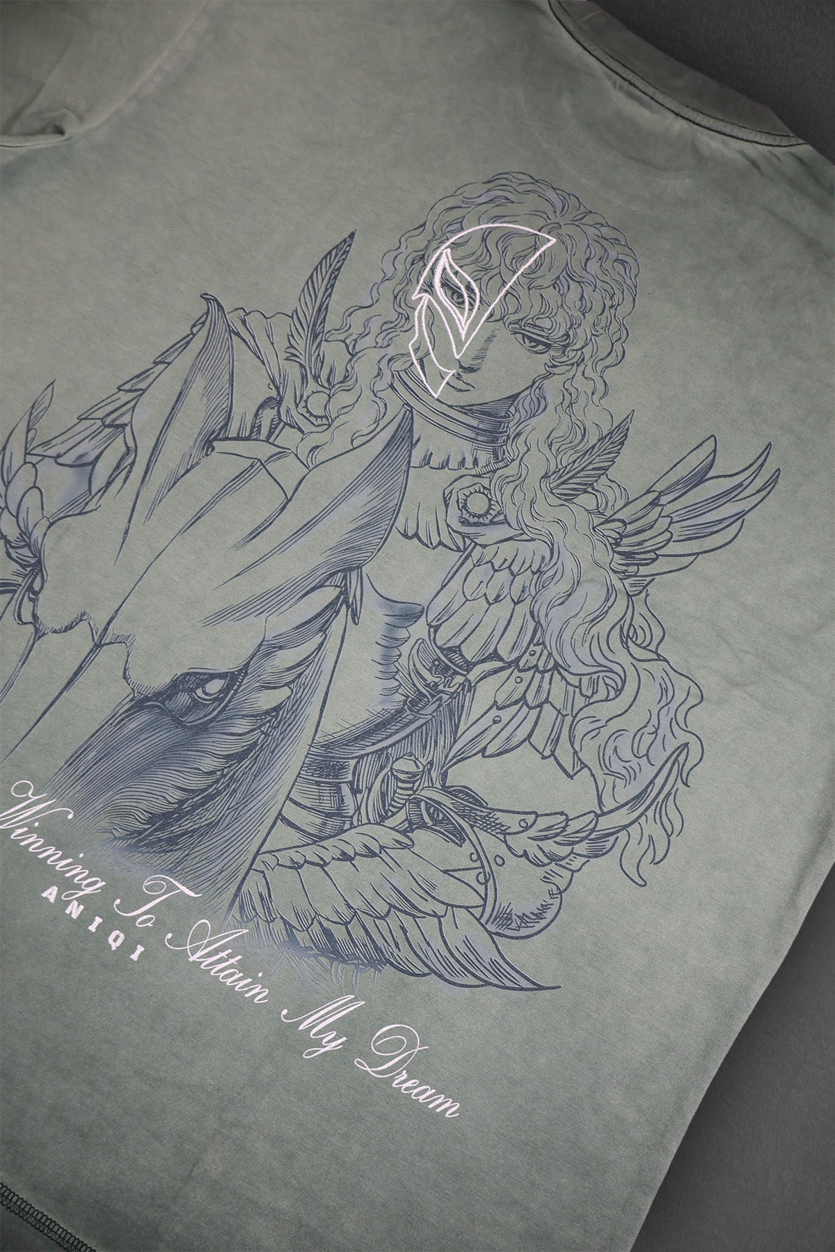 WHITE FALCON WASH TEE ANIQI