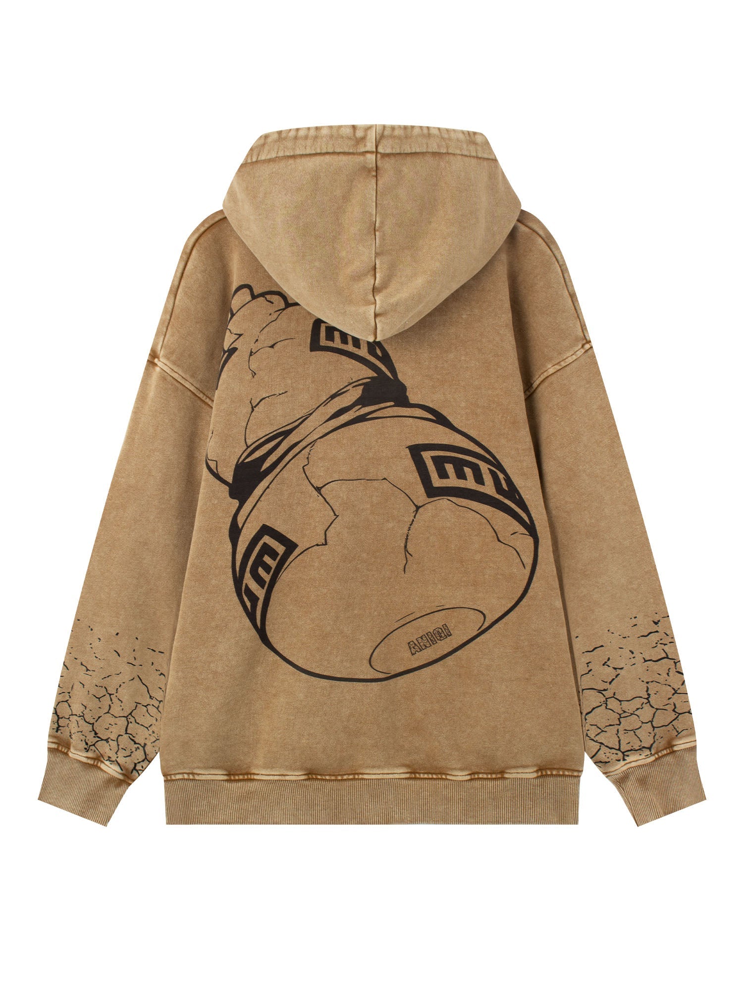 Garra Acid Wash Hoodie | ANIQI Garra Acid Wash Hoodie | ANIQI