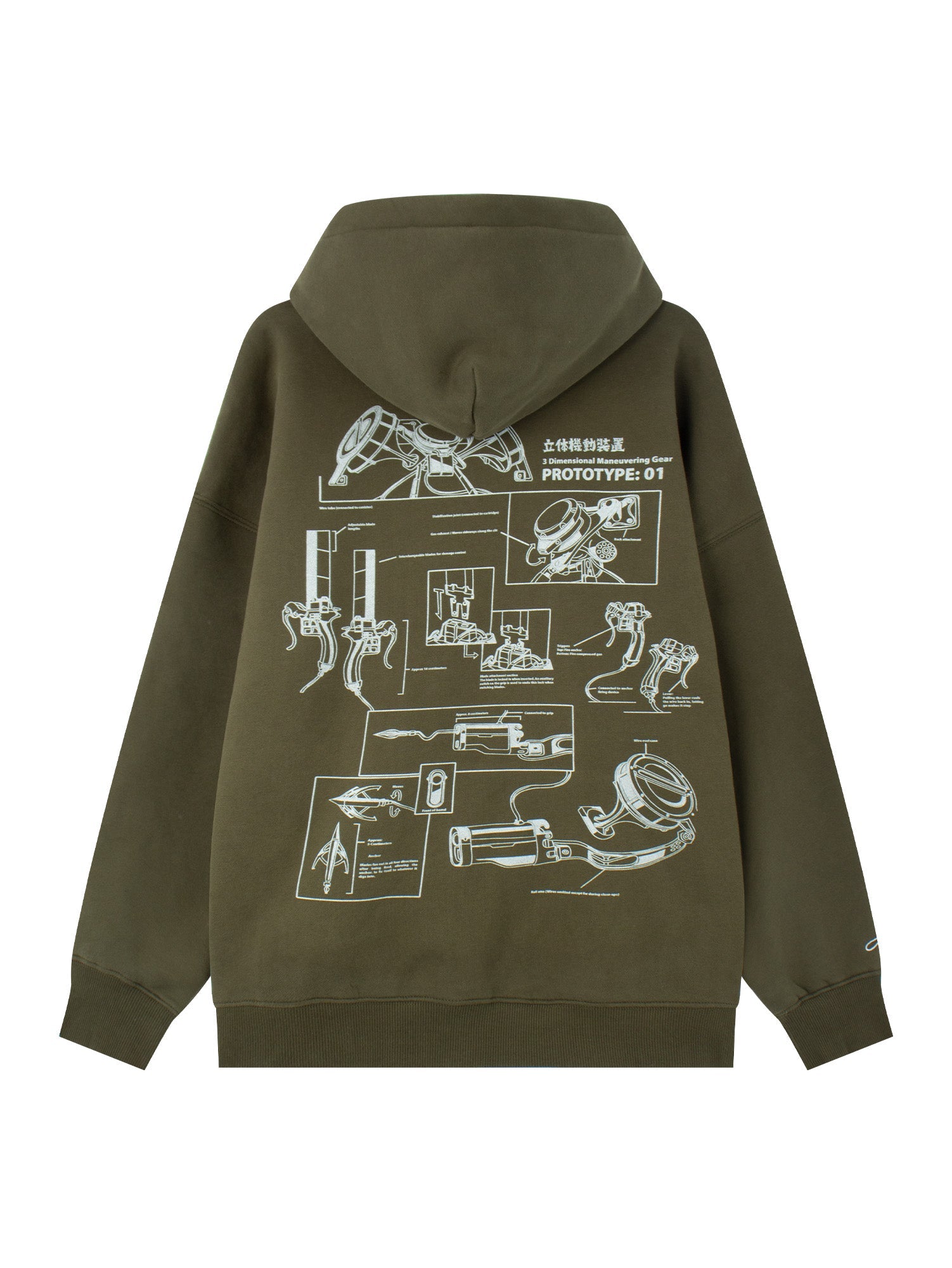 SURVEY CORPS HOODIE  ANIQI