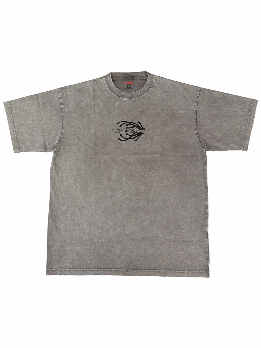 TRANSMUTATION ACID WASH TEE  ANIQI