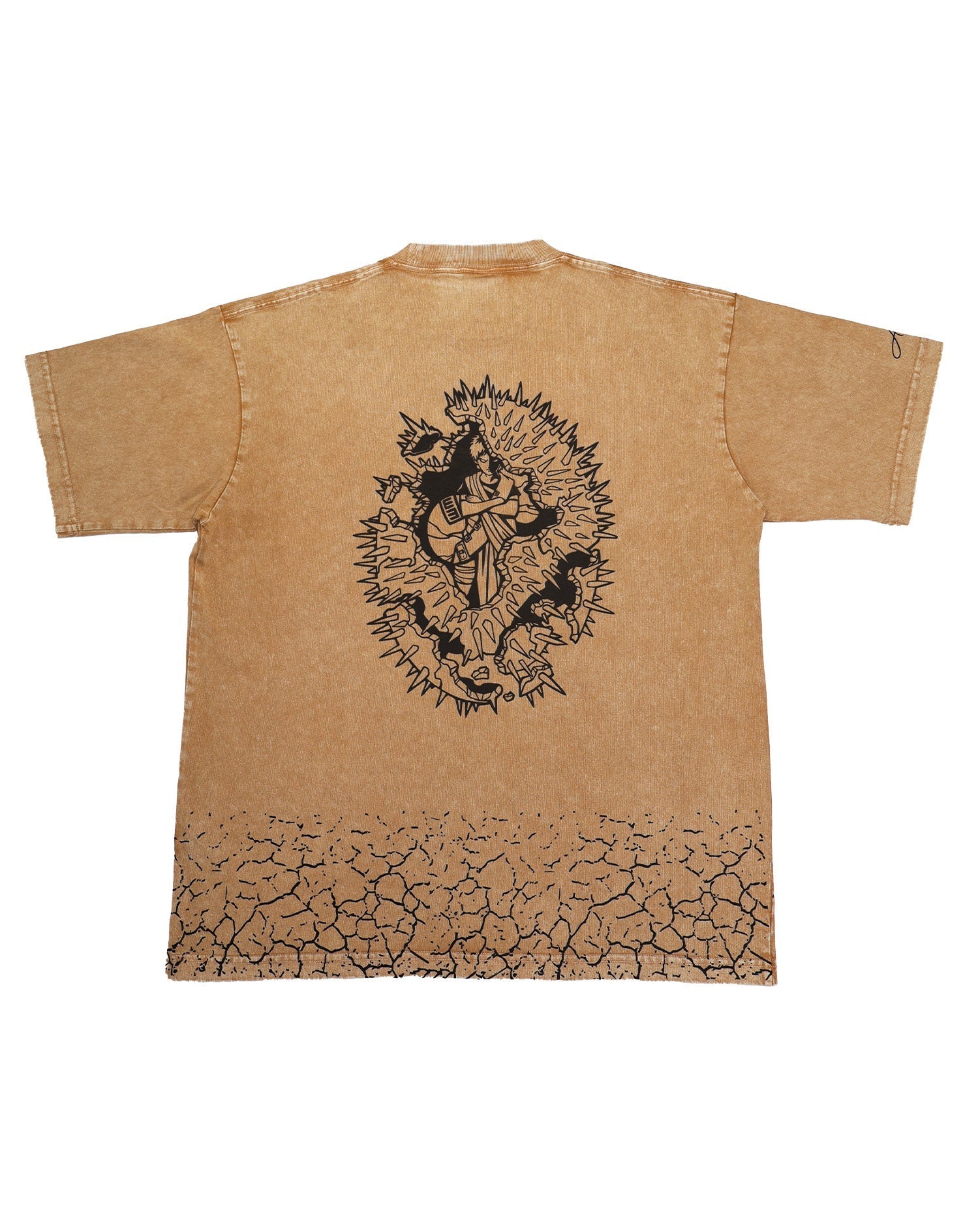 GAARA ACID WASH TEE  ANIQI