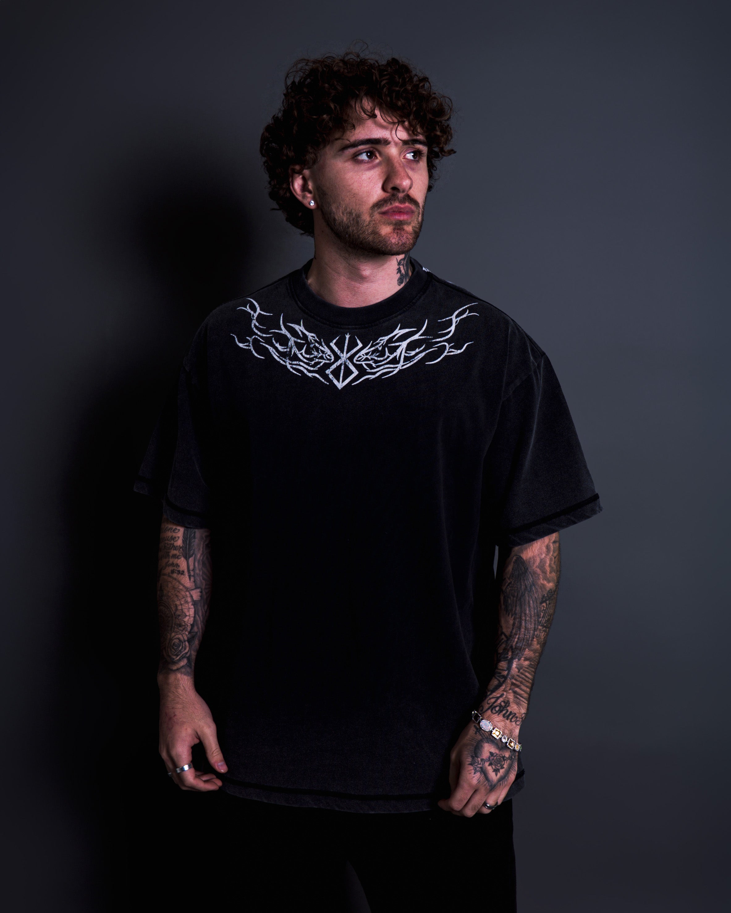 BEAST OF DARKNESS WASH TEE