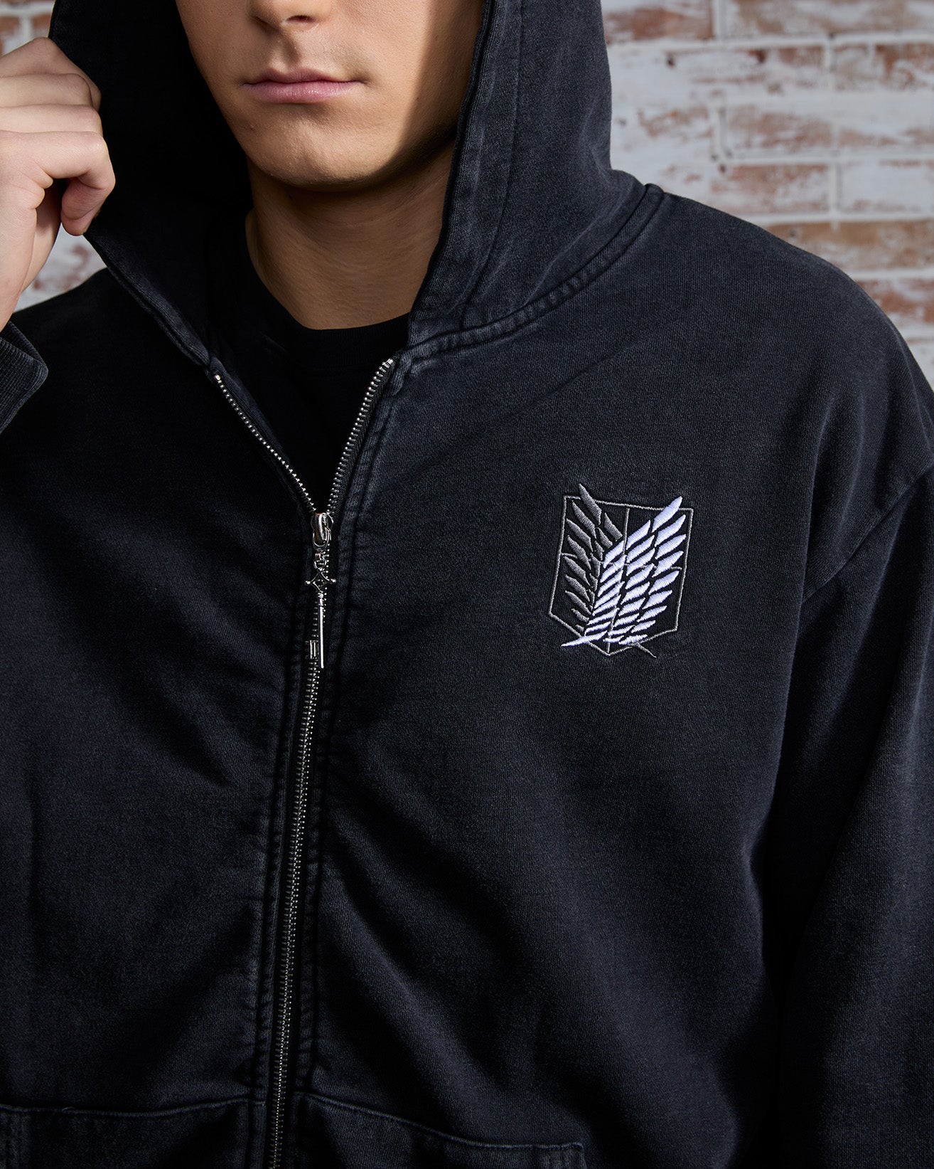 Survey Corps Zip-Up Hoodie | Heavyweight Anime Streetwear