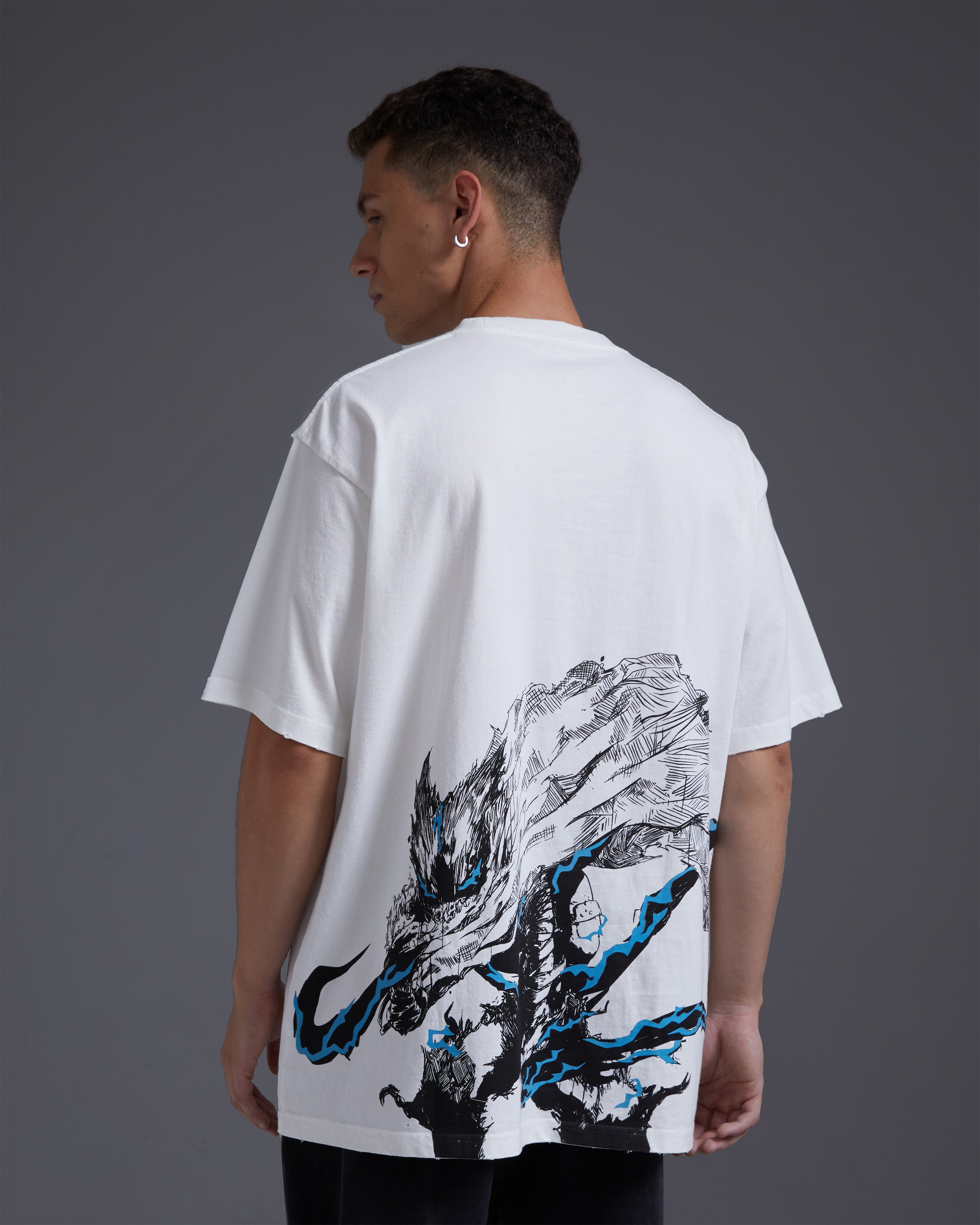 Deku Tee Oversized Glow-Print Shirt – Aniqi