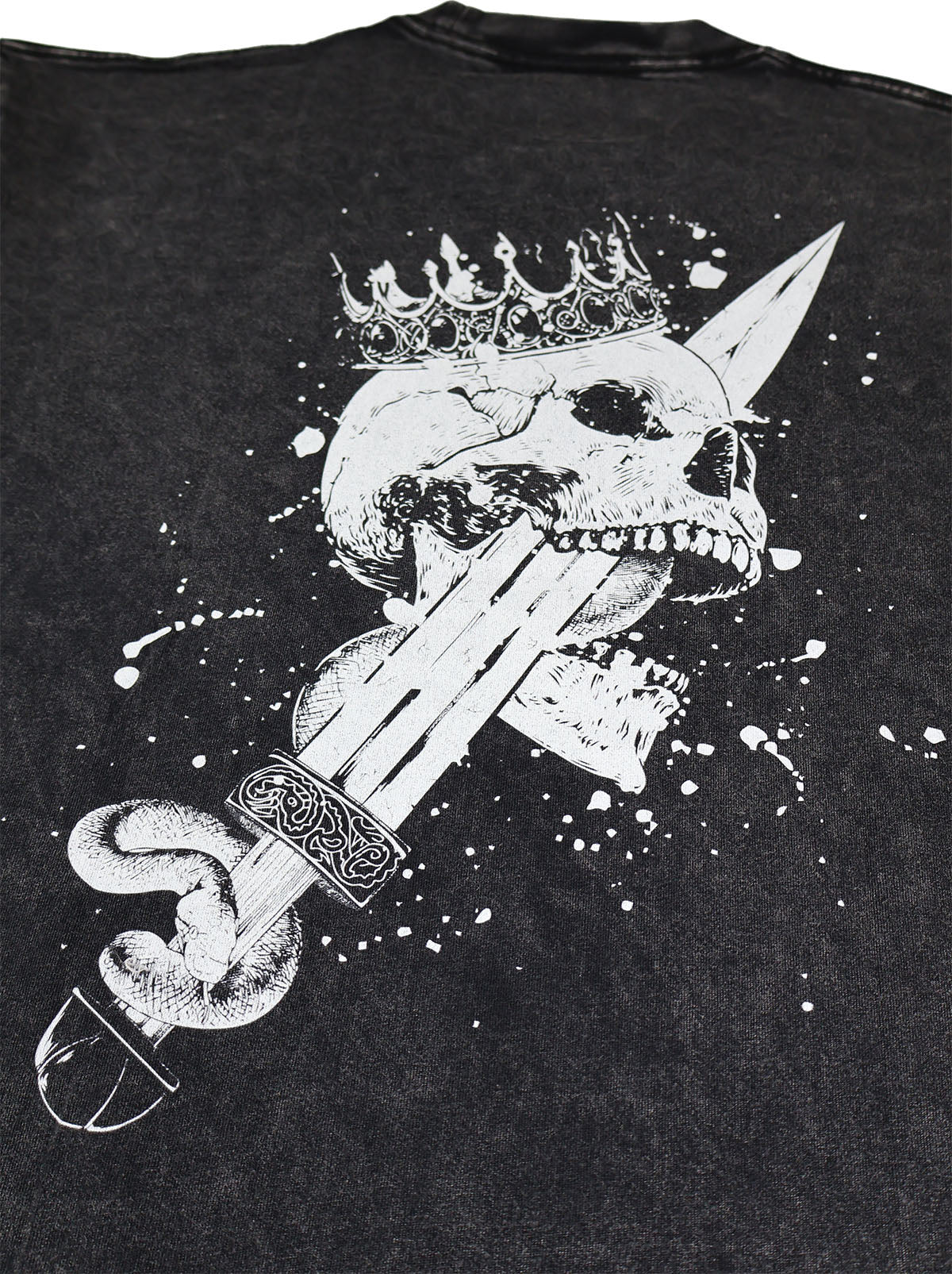 KING SLAYER ACID WASH TEE  ANIQI