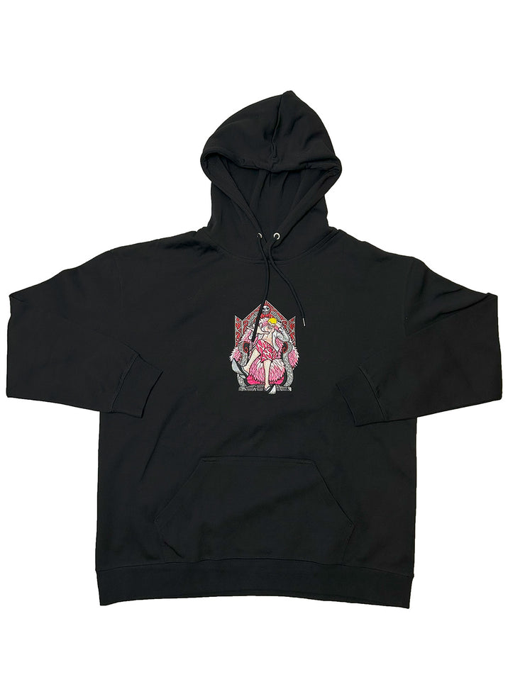 Joker Embroidered Hoodie