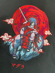 THE GHOST OF THE UCHIHA EMBROIDERED HOODIE