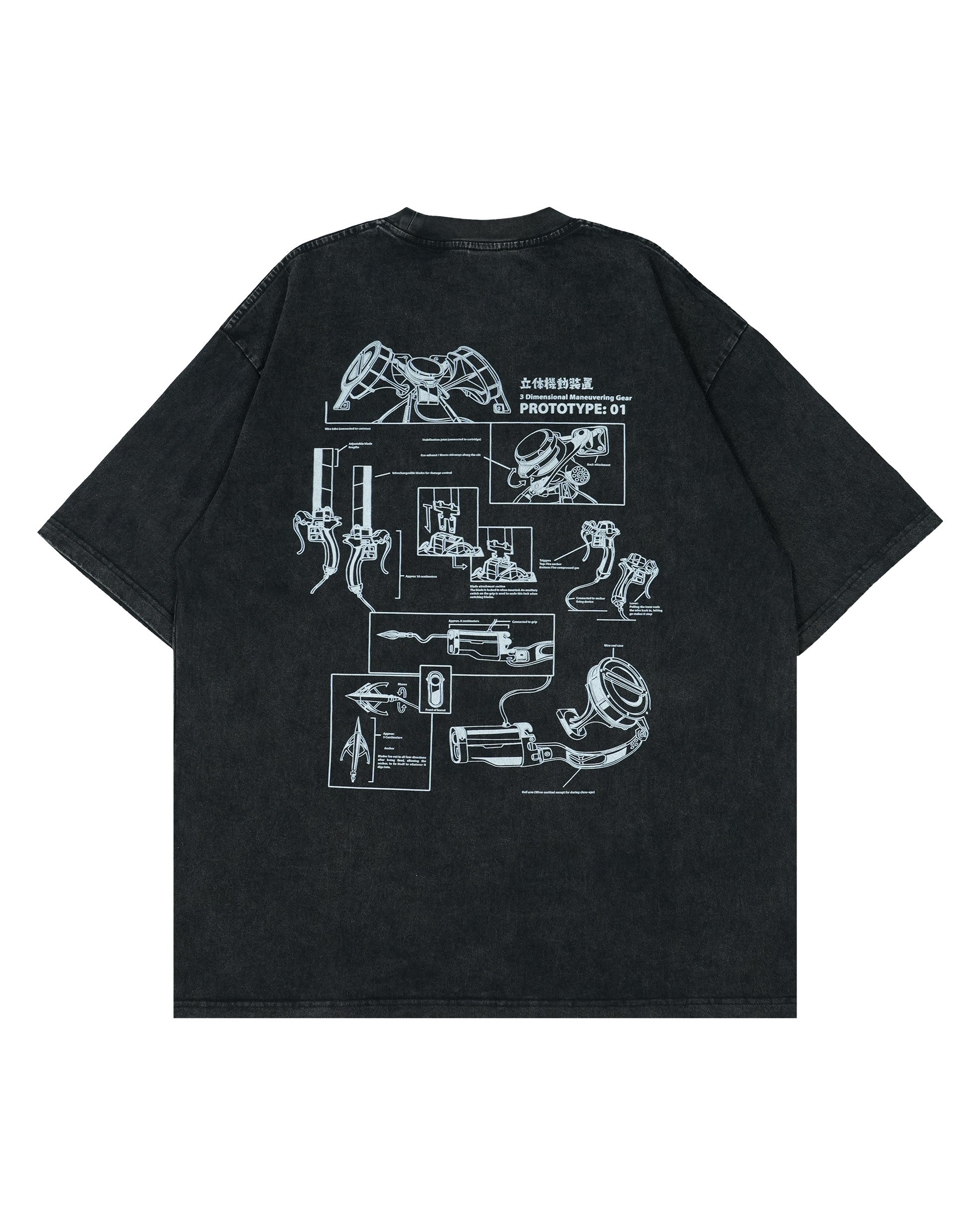 SURVEY CORPS WASH TEE