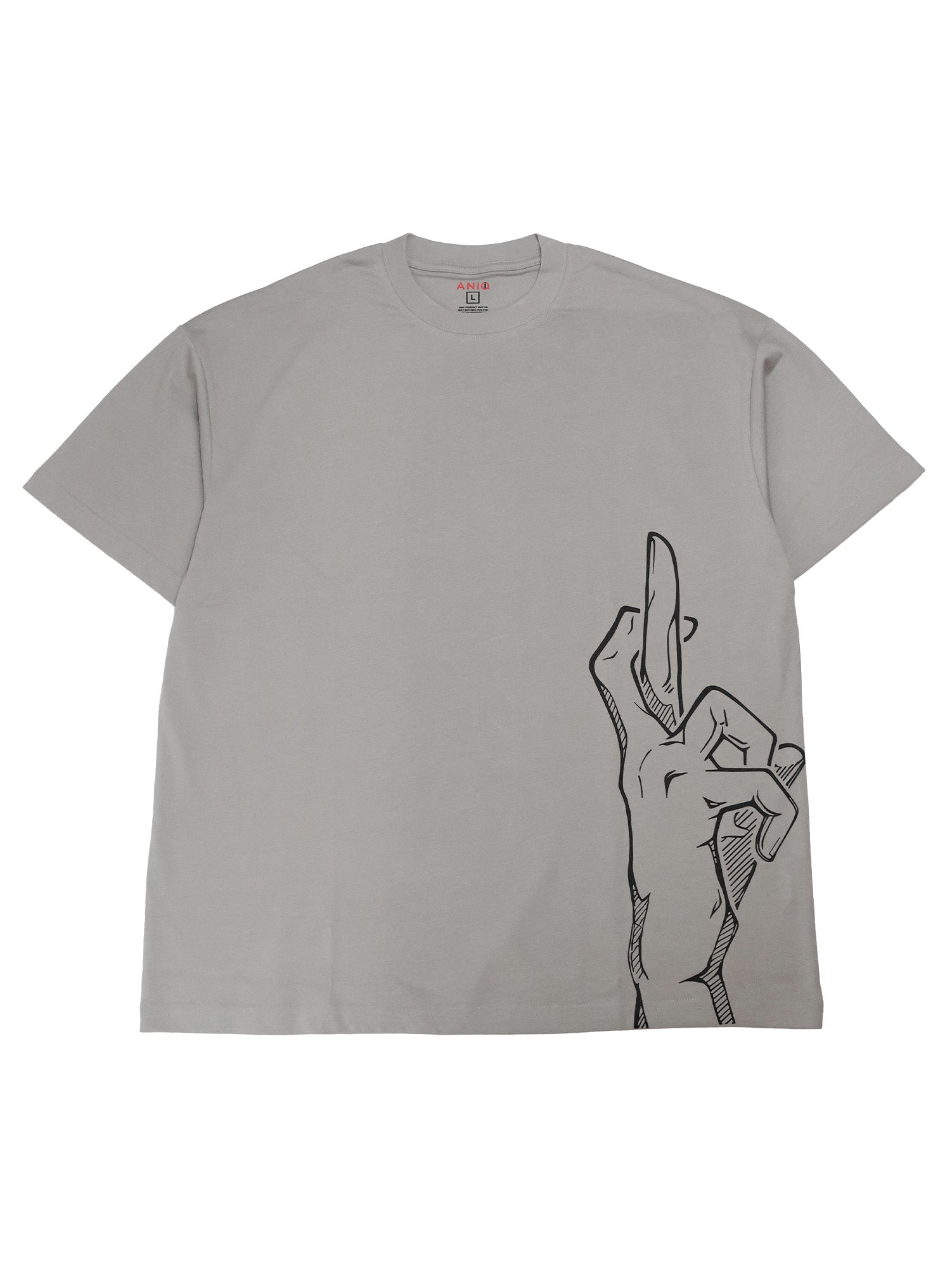 THE STRONGEST OVERSIZED TEE  ANIQI