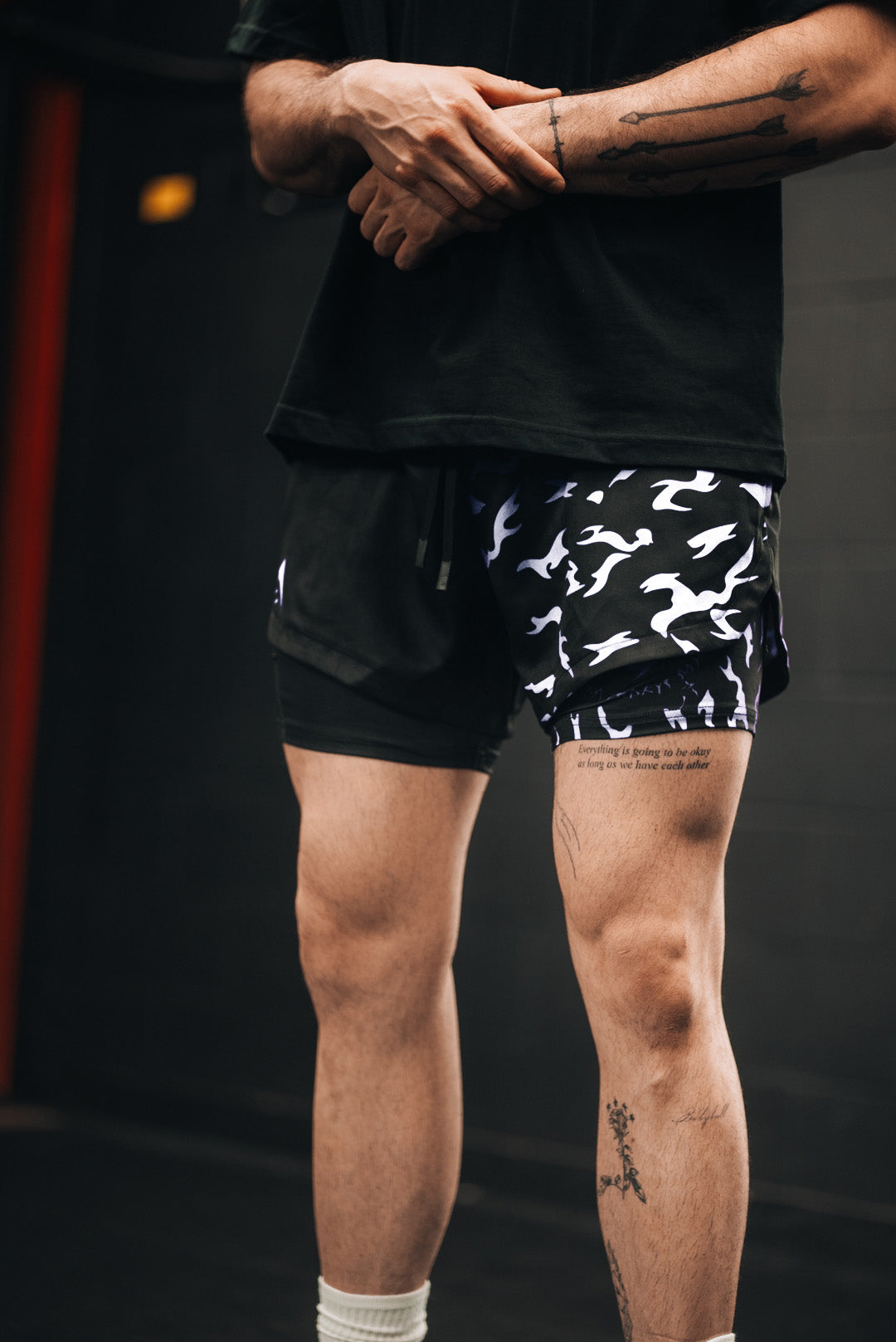 CURSE MARK PERFORMANCE SHORTS  ANIQI