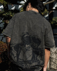 ZORO ACID WASH TEE  ANIQI