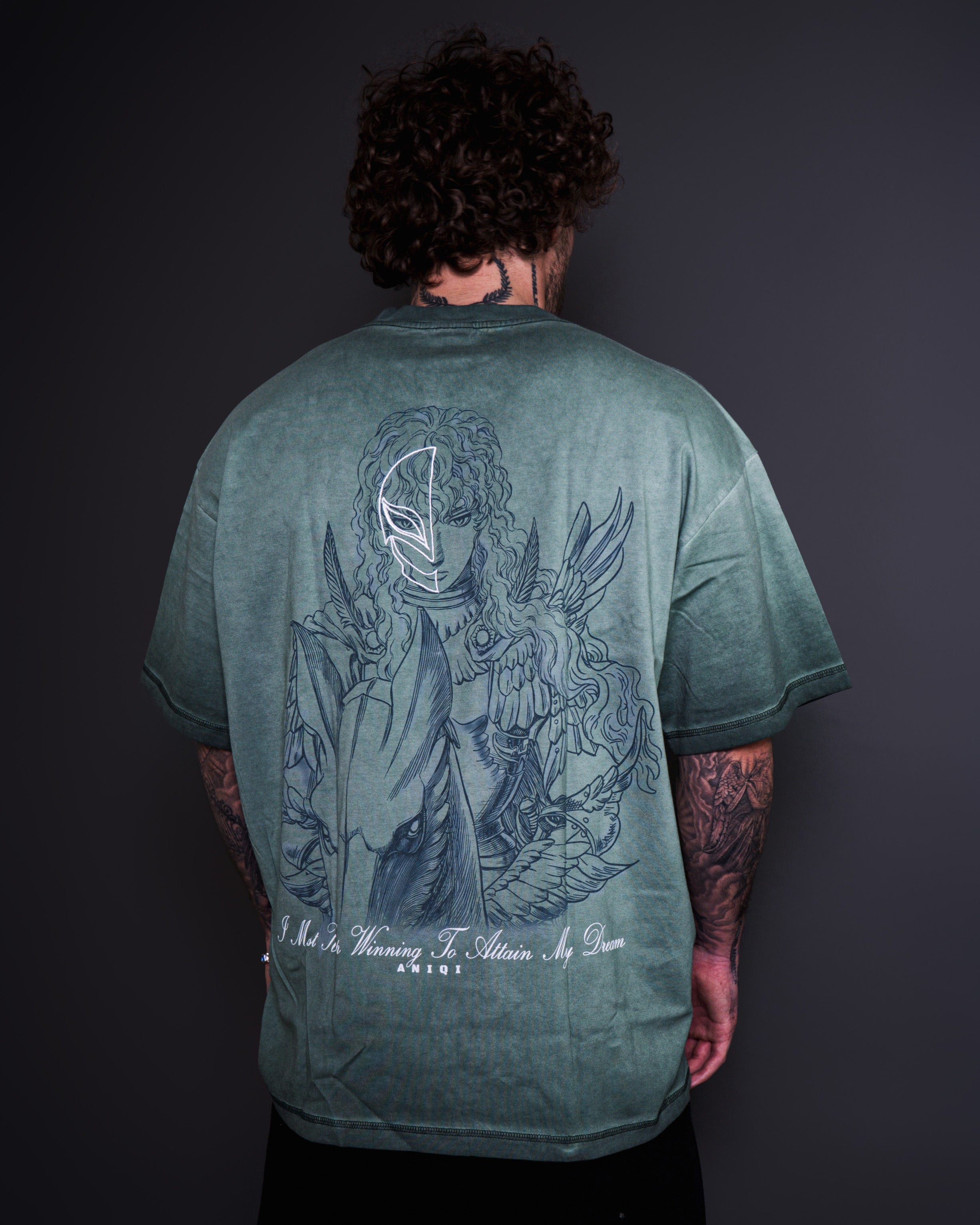 WHITE FALCON WASH TEE  ANIQI