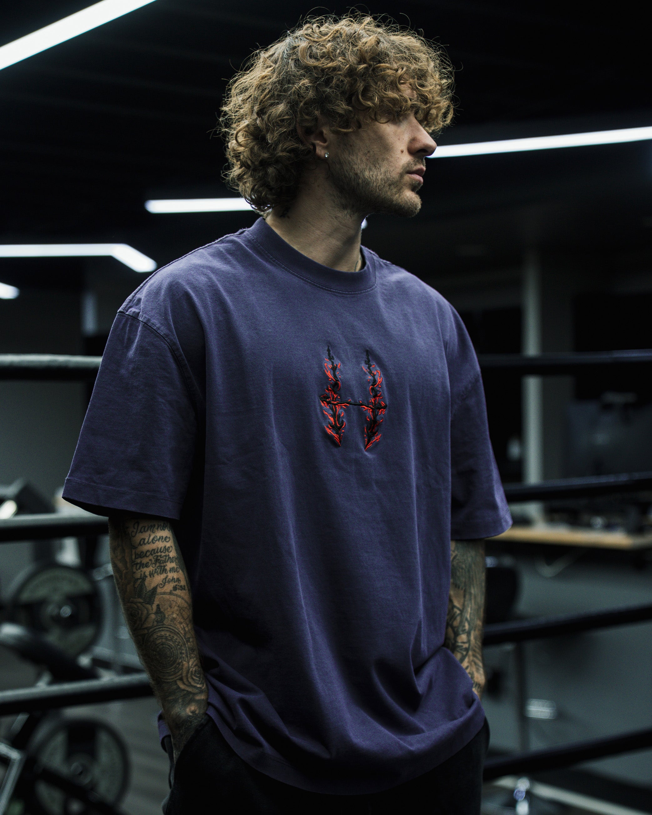 BLOOD MANIPULATION WASH TEE