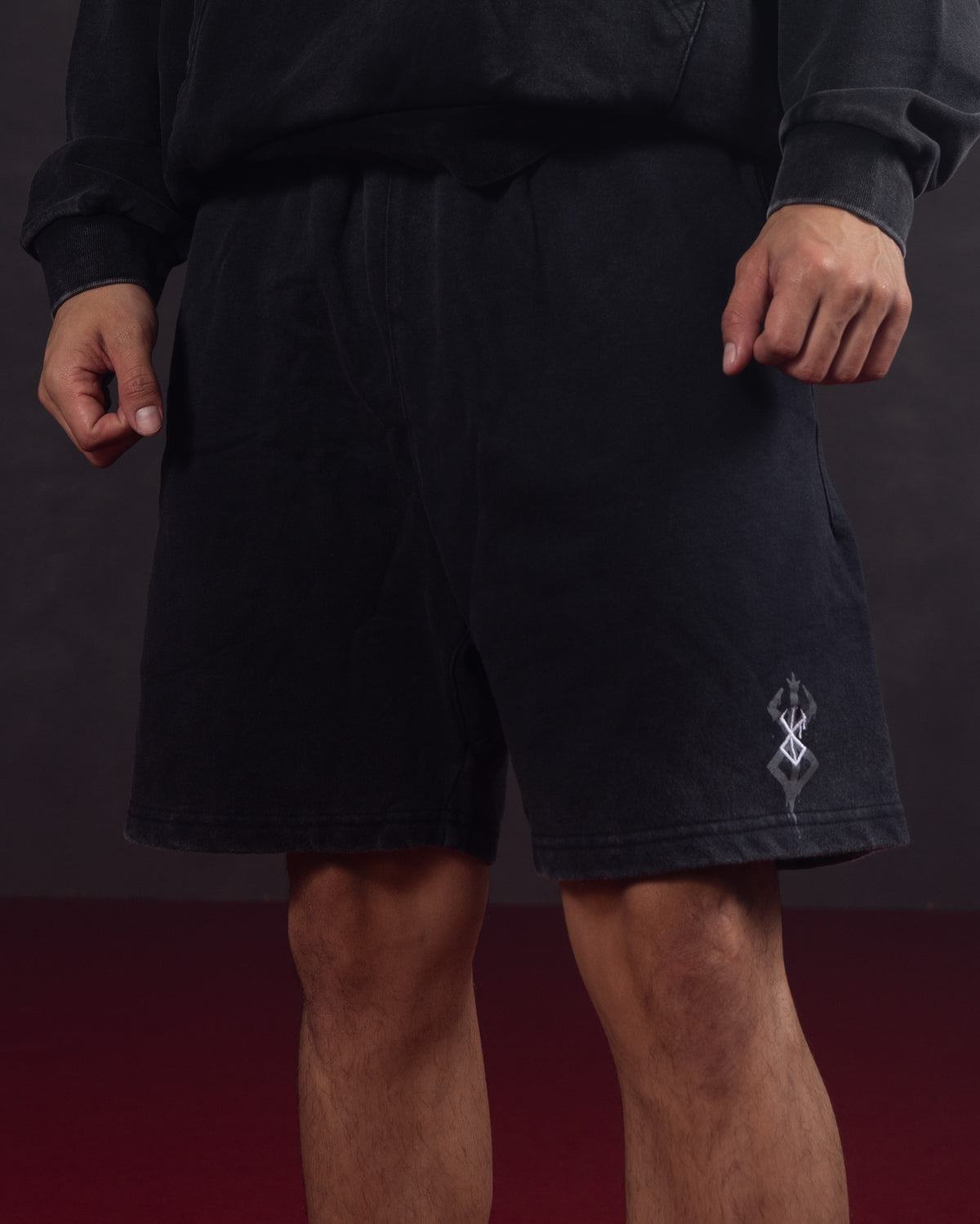 BEAST OF DARKNESS COTTON SHORTS
