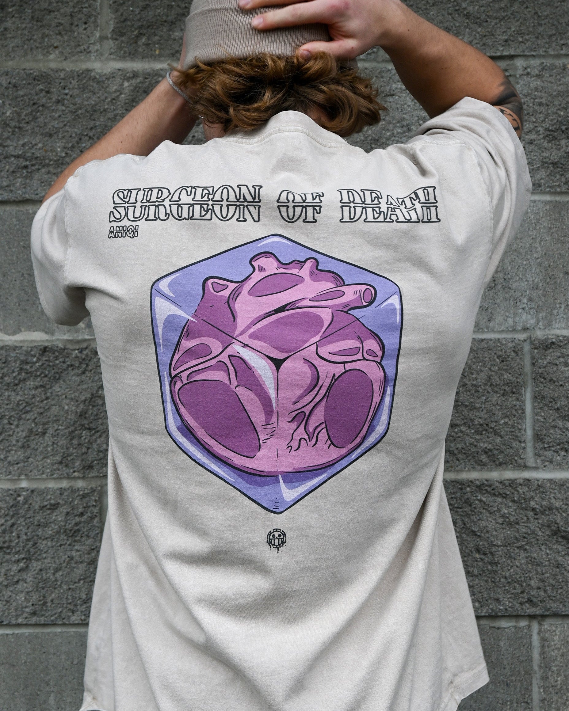 SURGEON OF DEATH ACID WASH TEE  ANIQI