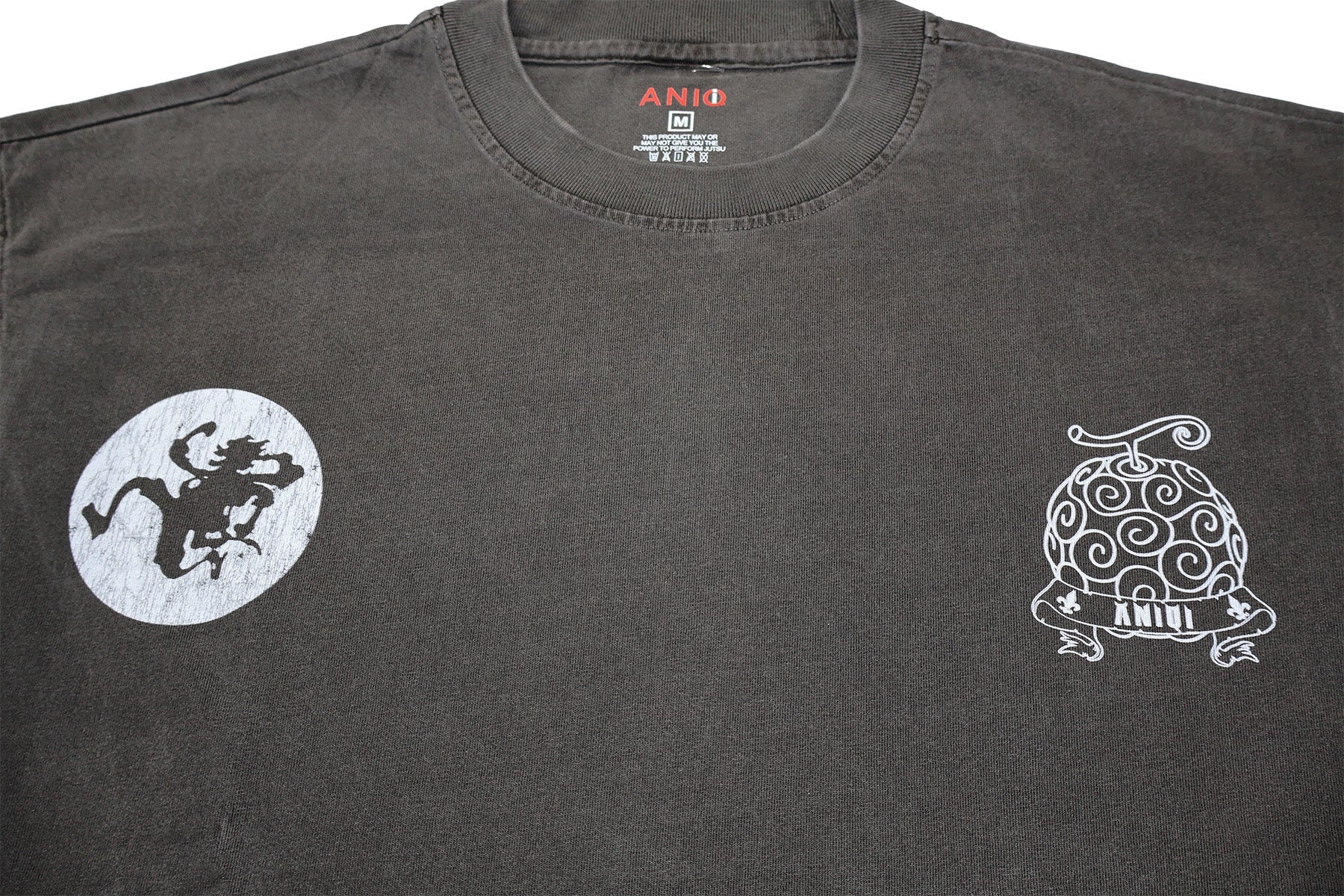 SUN GOD ACID WASH TEE  ANIQI