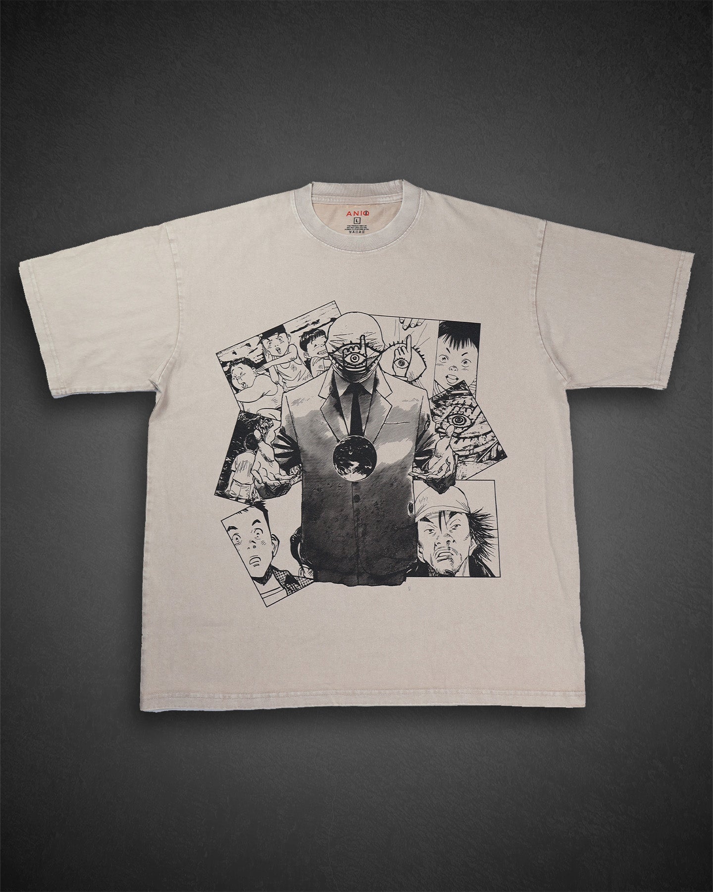 CENTURY BOYS ACID WASH TEE  ANIQI