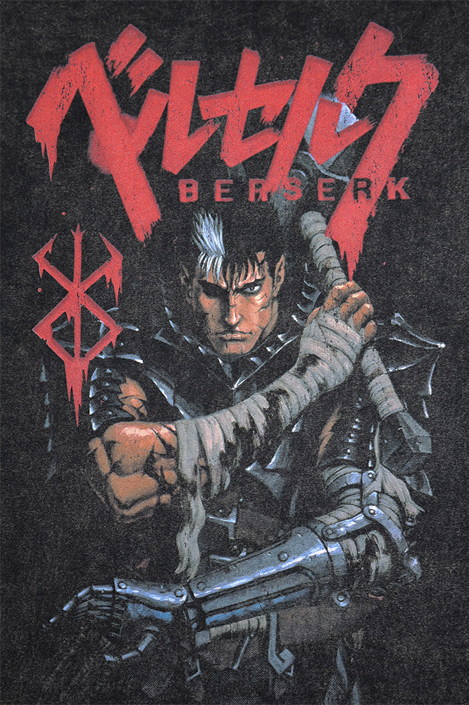 BERSERK ACID WASH TEE  ANIQI