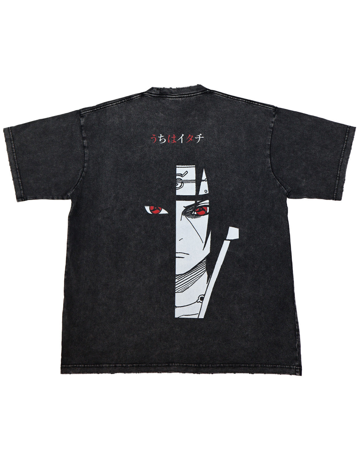 GENJUTSU GOD ACID WASH TEE  ANIQI