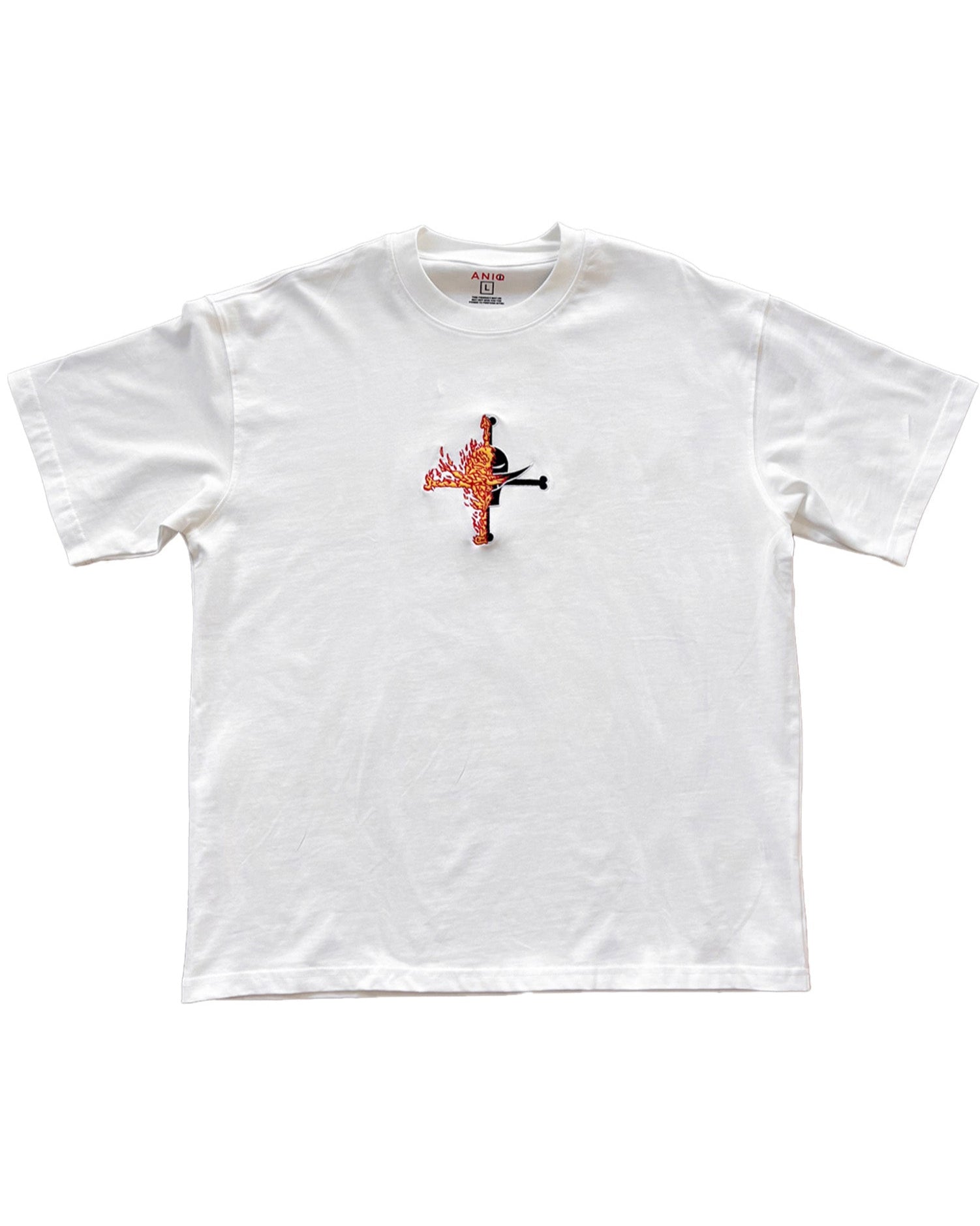 ACE EMBROIDERED OVERSIZED TEE
