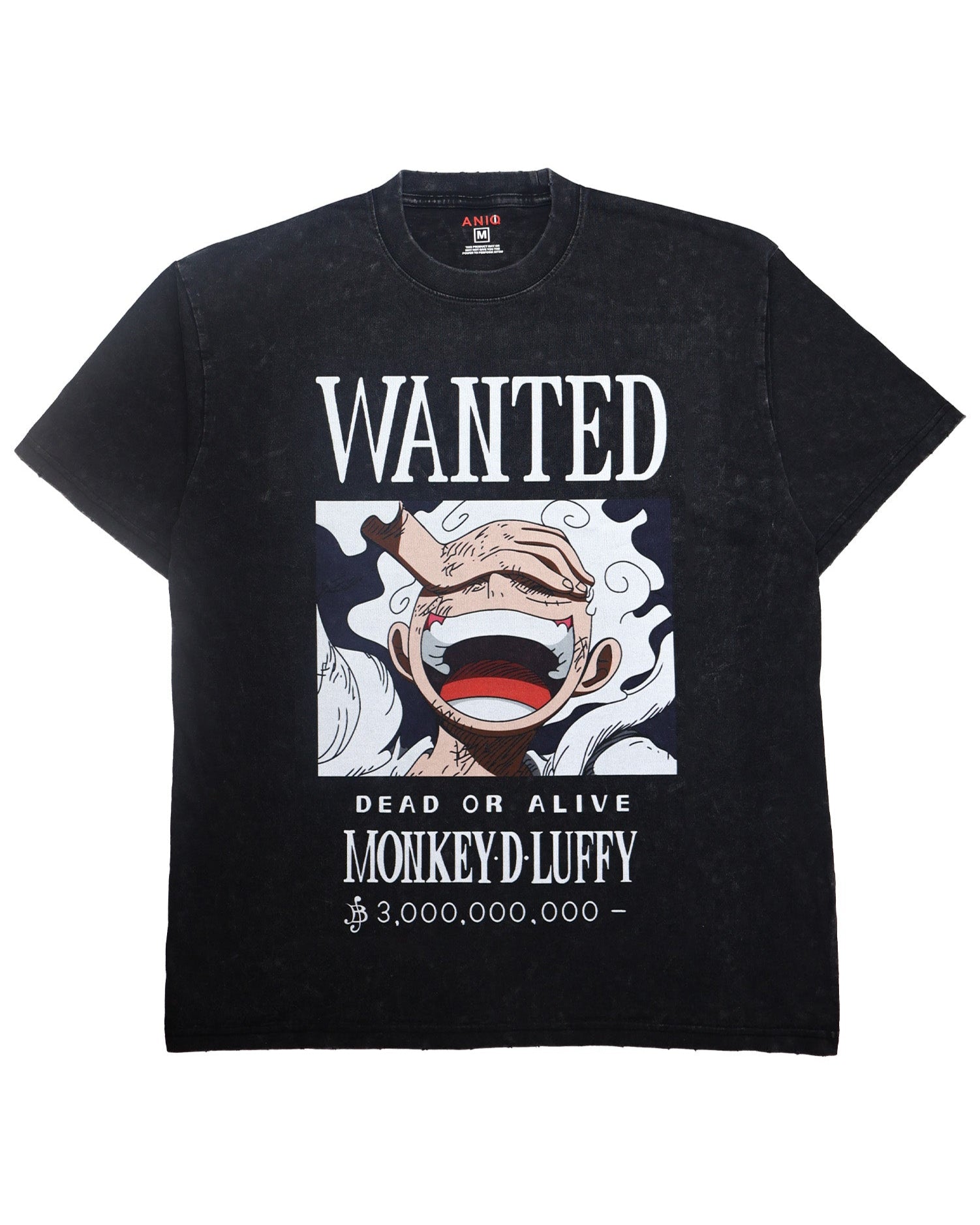 SUN GOD BOUNTY POSTER ACID WASH TEE  ANIQI