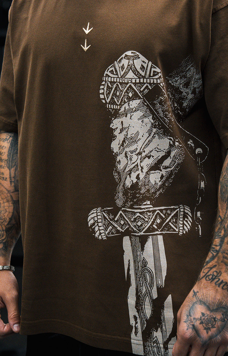 NO ENEMIES OVERSIZE TEE  ANIQI