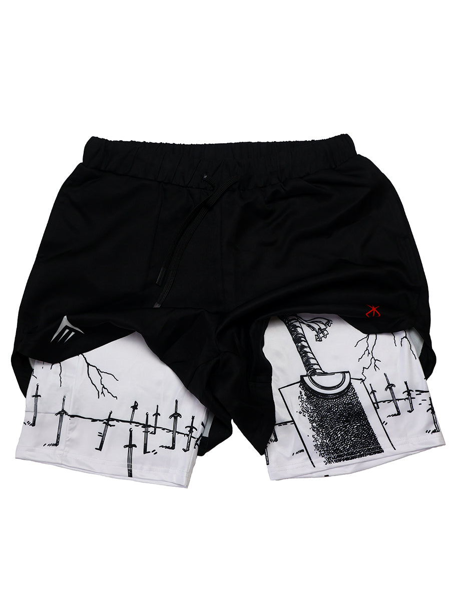 DRAGON SLAYER PERFORMANCE SHORTS  ANIQI