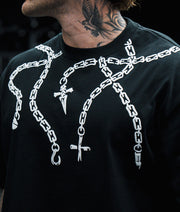 CHAINS OVERSIZE TEE