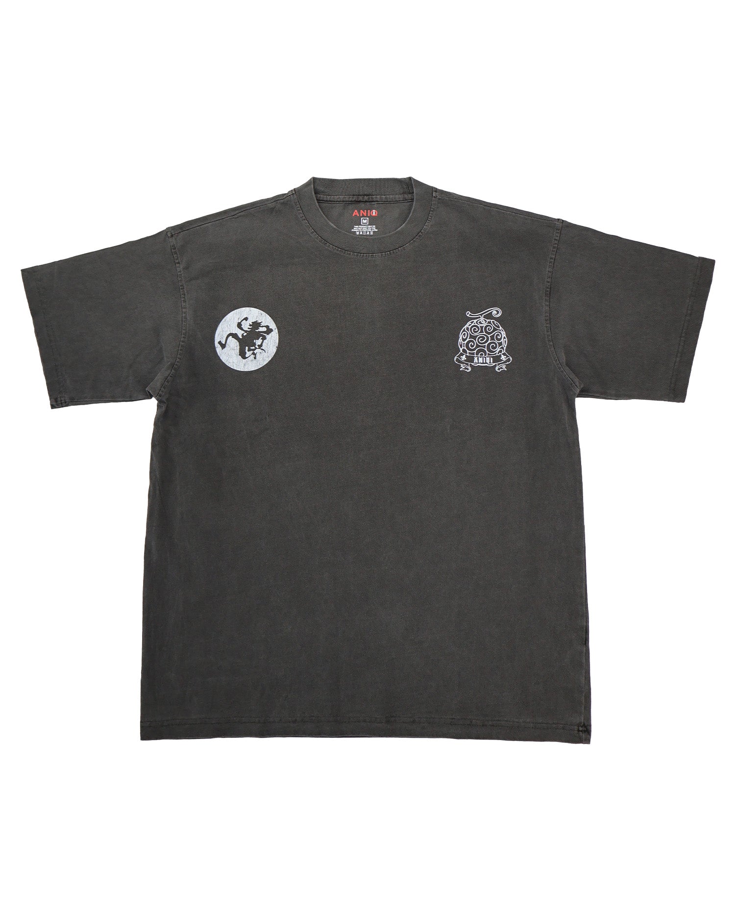 SUN GOD ACID WASH TEE  ANIQI