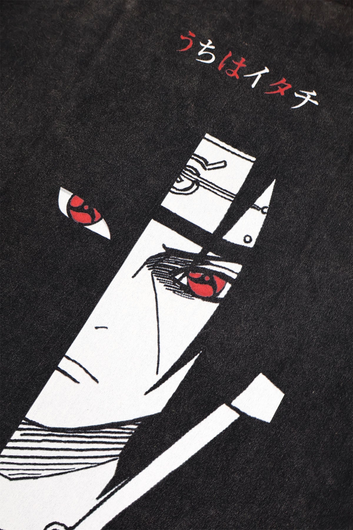 GENJUTSU GOD ACID WASH TEE  ANIQI