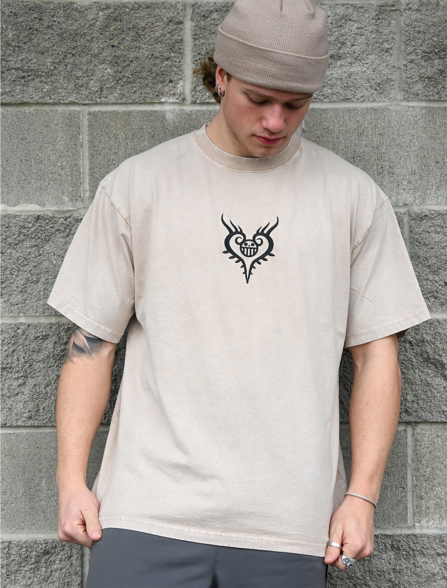 SURGEON OF DEATH ACID WASH TEE  ANIQI