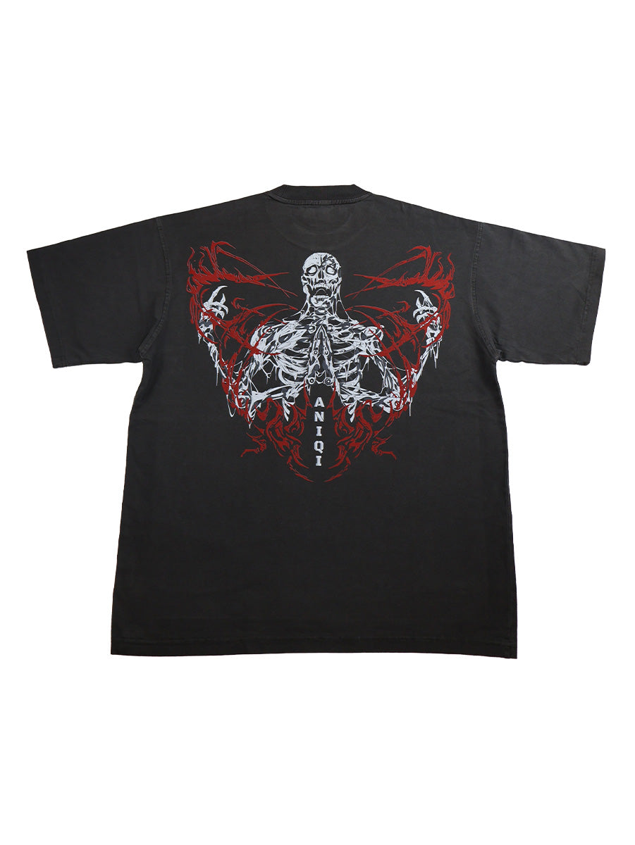 SUSANOO ACID WASH TEE  ANIQI