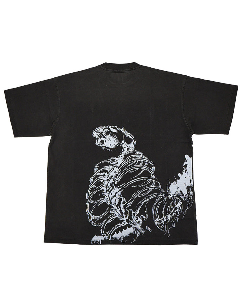 THE FOUNDING ACID WASH TEE  ANIQI