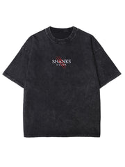 SHANKS EMBROIDERED X GRAPHIC VINTAGE TEE